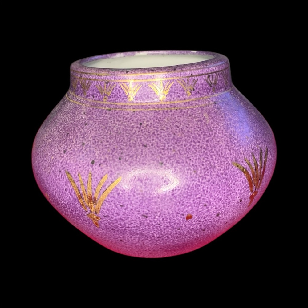 Vintage Art Deco Ecco Nova Medieval Porcelain Planter